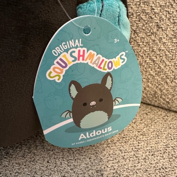 Nwt 7" Aldous Bat 🦇 Squishmallow - Picture 3 of 4